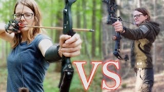 Compound Bow VS Recurve Bow Which is better [upl. by Eden]