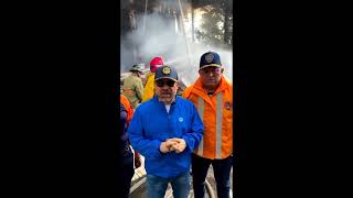 Sistema de Gestión de Riesgo aísla incendio en Traki de Valencia [upl. by Corilla213]