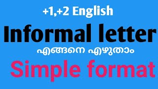 Informal letter  2 English important question  Sebi English Hub [upl. by Ycnalc]