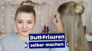 DuttFrisuren selber machen Varianten amp Tipps I DominoKati [upl. by Naaitsirhc]