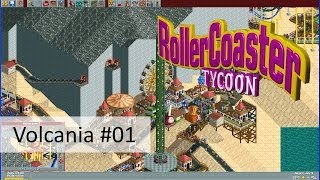 Lets Play RollerCoaster Tycoon 68 Deutsch HD  Volcania 1 [upl. by Aserehtairam]