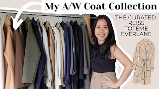 MY AUTUMN WINTER COAT COLLECTION  feat The Curated Toteme Reiss Mini Reviews amp How to Style [upl. by Poland]