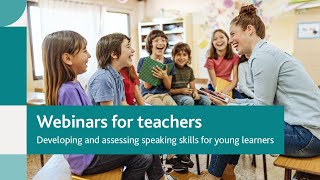 Developing and assessing speaking skills for young learners [upl. by Erny]