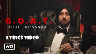 Diljit Dosanjh GOAT Official Music [upl. by Novat206]