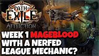 POE 323 How I got Mageblood in week 1 with a League Mechanic that everyone thought was nerfed [upl. by Aila]