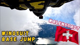 Walenstadt  Wingsuit Base  Linia Prosto [upl. by Camey333]