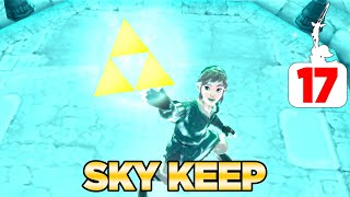 Sky Keep amp The Triforce  Skyward Sword HD 100 Walkthrough part 17 [upl. by Eeclehc]