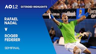 Rafael Nadal v Roger Federer Extended Highlights  Australian Open 2012 Semifinal [upl. by Dorrahs]