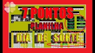 ➜ MELHOR PLANILHA DIA DE SORTE DE TODOS OS TEMPOS DESDOBRAMENTO QUE GARANTE FACILMENTE 7 PONTOS [upl. by Tnarb982]