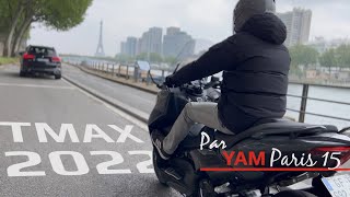 Présentation de notre TMAX 560 2022 accessoirisé  YAM PARIS 15 [upl. by Yelsew]