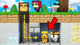 ¿EL ESCONDITE DEL CUARTO SECRETO DE MIKELLINO 😂🙈 MINECRAFT EL ESCONDITE 31 [upl. by Asiul]