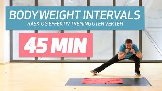 Body Weight Intervals med Johnny Løfald [upl. by Lillis]