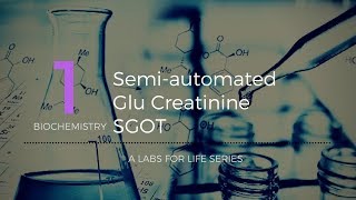 Semi Auto Analyzer Glu Creatinine and SGOT [upl. by Nevet400]