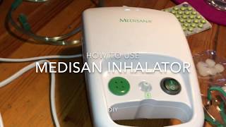 How to use Medisana Inhalator for inhalation health DIY [upl. by Jessen968]