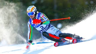 FIS Alpine Ski World Cup  Mens Slalom Run 1  Palisades Tahoe USA  2024 [upl. by Felike]