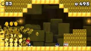 New Super Mario Bros 2  100 Walkthrough  Mushroom World All Star Coins amp Secret Exits [upl. by Downs]