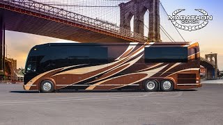 Marathon Coach Custom Coach 1247 Prevost H345 Double Slide [upl. by Allene]