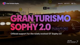 Official support for the newly evolved Gran Turismo Sophy 20 [upl. by Bertero929]