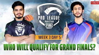 EN 2022 PMPL Pakistan Fall  Week 3 Day 5  Who will Qualify for Grand Finals [upl. by Lebisor]