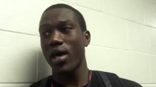 ISU at Diamond Head Classic Manny Arop after win over Ole [upl. by Filberto18]