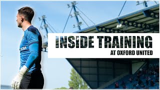 Inside Training at Oxford United  1YNX Goalkeeping [upl. by Katzman]