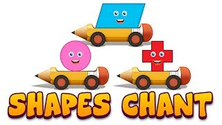 Shapes Chant  Shapes for Children  2d Shapes  Shapes Song [upl. by Aurelea]