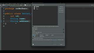 Generate Getters and Setters in Eclipse [upl. by Nollaf]