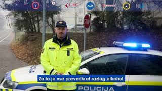 VarnoBrezAlkohola Tomaž Kapus Policija [upl. by Ritz577]