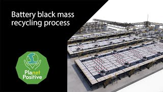 Metso Battery black mass recycling process [upl. by Yrrep]