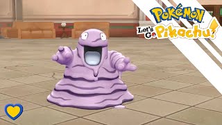 HOW TO GET Grimer in Pokémon Lets Go Pikachu Version Exclusive [upl. by Leopoldeen282]