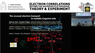 Chiral transport in metallic Kagome nets ▸ Philip Moll MPISDM [upl. by Anitreb]