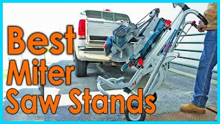 Best Miter Saw Stands Top 5 Picks [upl. by Buckie]