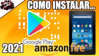 COMO INSTALAR PLAY STORE EN TABLET AMAZON FIRE INSTALA GOOGLE PLAY EN TABLET AMAZON FIRE FACIL2021 [upl. by Carmina]