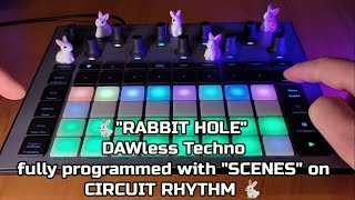 CIRCUIT RHYTHM Techno with SCENES quotRABBIT HOLEquot [upl. by Annirak]