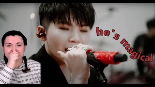 WOOZI RUBY LIVE BAND SESSION  REACTION [upl. by Dittman]