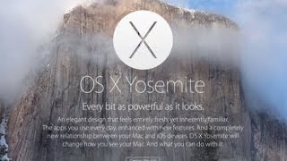 Cómo descargar e instalar OS X 1010 Yosemite en tu Mac Método 1 [upl. by Arie]