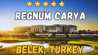 Regnum Carya Hotel  Belek Turkey AllInclusive Resort [upl. by Philipa]