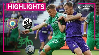 FC Erzgebirge Aue  SV Sandhausen  Highlights 3 Liga  MAGENTA SPORT [upl. by Lanza]