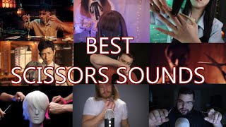 ASMR Best Scissors Sounds Compilation [upl. by Ecinerev679]