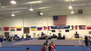 Ethan Phillips  Floor  Valeri Liukin Invitational 2015 [upl. by Uohk182]