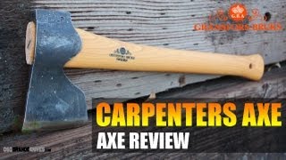 Gransfors Bruks Carpenters Axe Review  OsoGrandeKnives [upl. by Alyaj170]