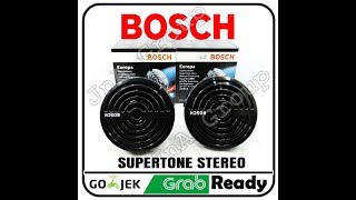 Test Klakson Bosch Supertone  12v  Suara Klakson Mercy [upl. by Ollehto766]