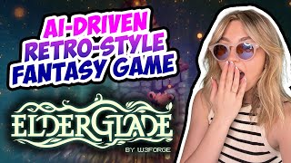 Elderglade Review  AI Driven Retro Style Fantasy Mobile Gaming with a Massive Prize pool [upl. by Katushka]