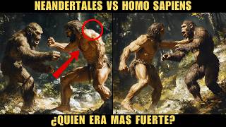 NEANDERTALES vs HOMO SAPIENS Encuentro y Extinción [upl. by Ysle883]