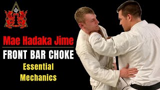 Front Bar Choke  MAE HADAKA JIME  Essential Mechanics [upl. by Arissa]