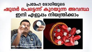 ഷുഗർ പെട്ടെന്ന് കുറയുന്ന അവസ്ഥ ഇനി എളുപ്പം നിയന്ത്രിക്കാം  Dr Jeevan Joseph [upl. by Lleoj]