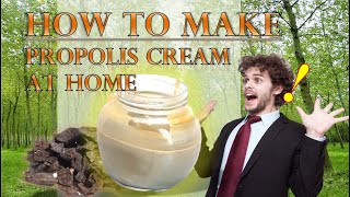 How to make propolis cream at home [upl. by Haeli]