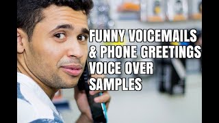 Funny Phone Greetings Voice Over Sample Video [upl. by Rorie]