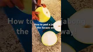 Making Food Oct 2023 How to Peel a Monster Jabong the Ilocano Way [upl. by Pfaff]