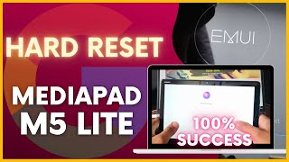 Huawei MediaPad M5 Lite Hard Reset [upl. by Irisa65]